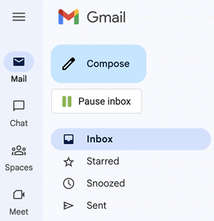 Inbox Pause