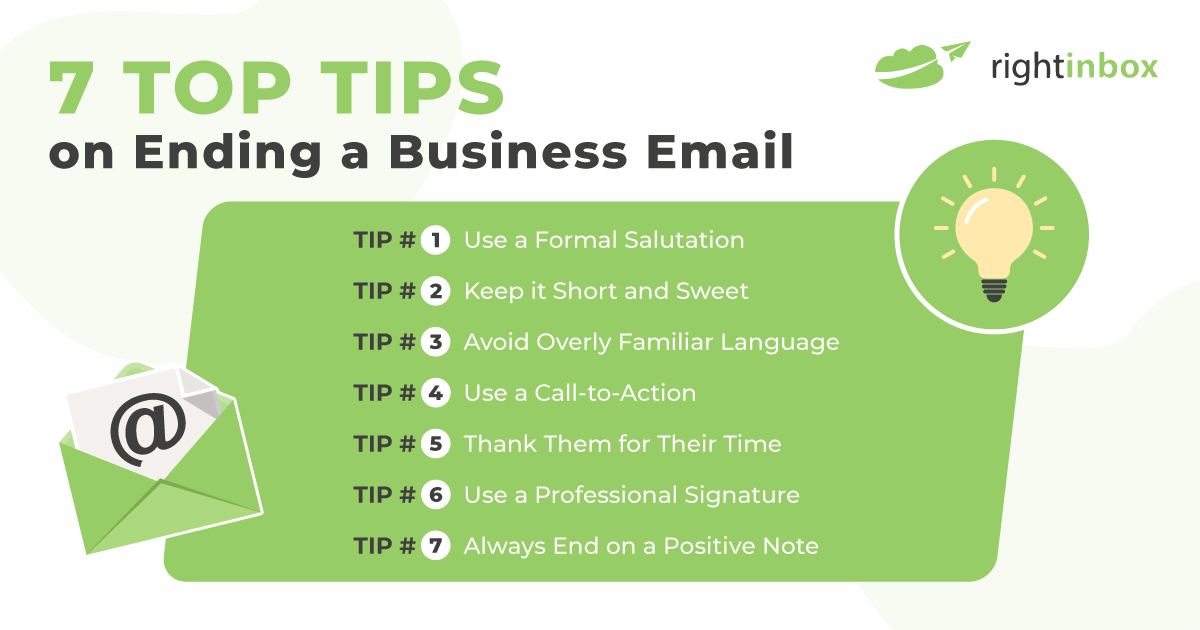 How To End A Business Email With Examples 