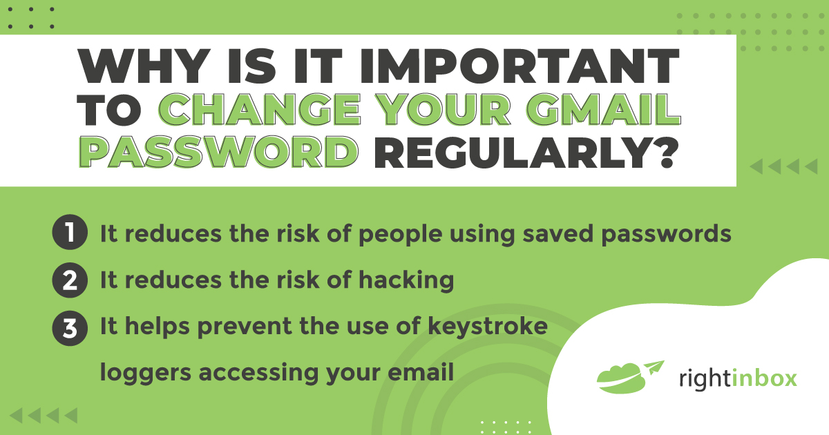 3 reasons why it's important to change gmail password