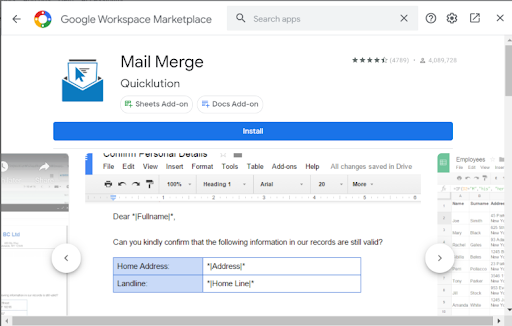 How To Do A Mail Merge Using Google Docs