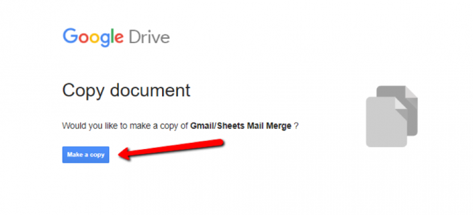 google mail merge