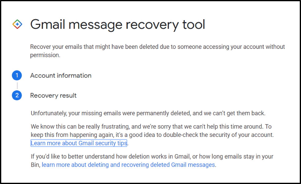 how to recover deleted trash mail from gmail
