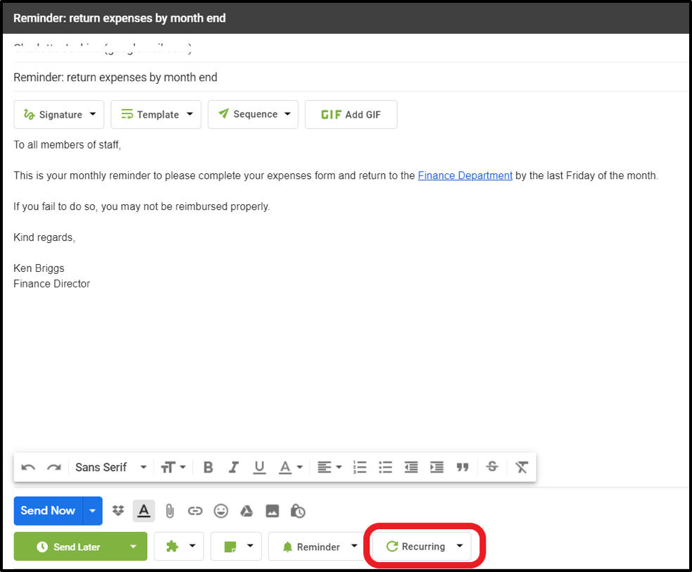 How To Send Recurring Emails In Gmail In 2023