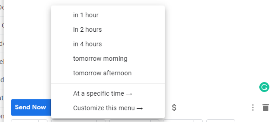 how to send reminder mail on gmail