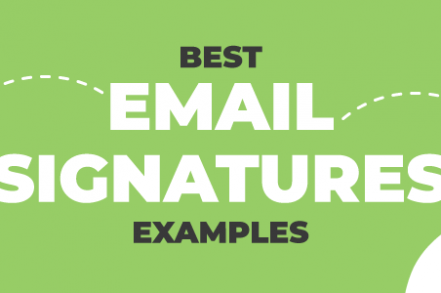 Best Email Signature Examples 441x293 